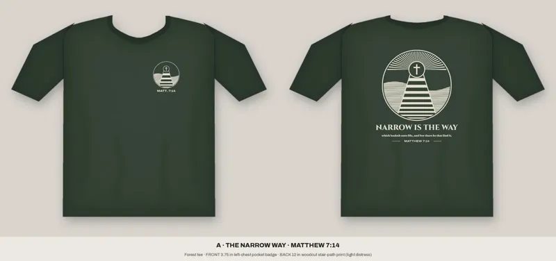 The Narrow Way design
