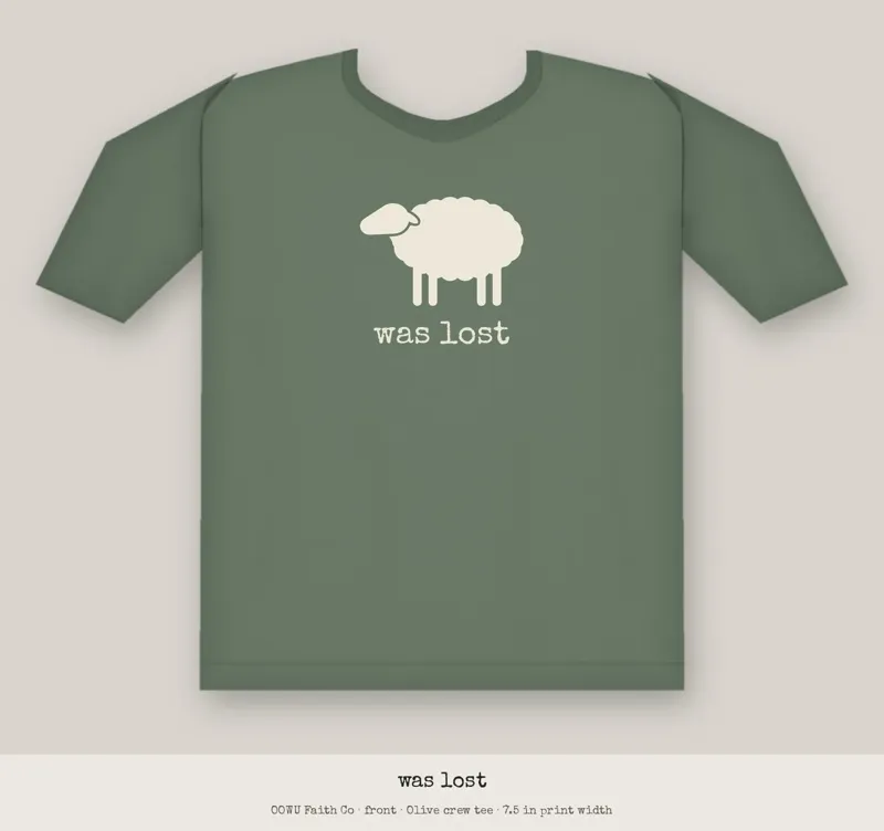 Was Lost · Sheep design